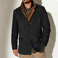 Claus - Langärmelig Vintage Jacke Mit Schaltflächen