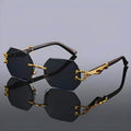 Amelie – Leichte Sonnenbrille mit goldenen Akzenten und UV Schutz