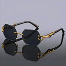 Amelie – Leichte Sonnenbrille mit goldenen Akzenten und UV Schutz