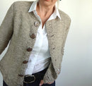 Mila – Elegante Strickjacke Mit Langen Ärmeln Und Rundhalsausschnitt