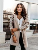 Hannah – Lässig Schicke Strickjacke Mit Lockerer Passform Und Taschen