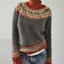 Claire – Eleganter Langarmpullover Mit Rundhalsausschnitt