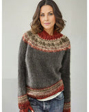 Claire – Eleganter Langarmpullover Mit Rundhalsausschnitt