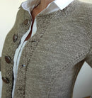 Mila – Elegante Strickjacke Mit Langen Ärmeln Und Rundhalsausschnitt