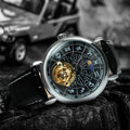 Jonas – Mechanische Uhr mit astronomischem Zifferblatt und verstellbarem Armband