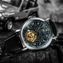 Jonas – Mechanische Uhr mit astronomischem Zifferblatt und verstellbarem Armband
