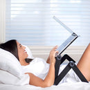 FlexStand – 360° verstellbarer faltbarer Laptopständer mit Mauspad Unterstützung