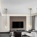 GlowRing – Moderne LED Klingeln Pendelleuchte für Ambientebeleuchtung