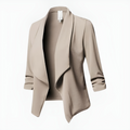 Saskia - Schmal geschnittener Blazer mit Reverskragen und langen Ärmeln