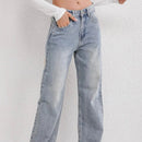 Malina – Stylische Gerades Bein Hose mit hoher Taille und Tasche