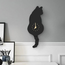 KittyTick - Verspielte Wanduhr mit Katzenmotiv und wedelndem Schwanz