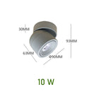 FlexiBeam - Dimmbarer LED Strahler 340° drehbares Licht für jeden Raum