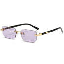 Gunther – Stylische rechteckige Sonnenbrille mit UV Schutz