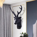 Regal Deer – Dekorative Wandskulptur mit Hirschkopf und realistischen Details