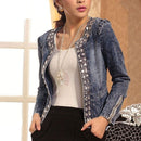 Erika – Stylische schmale Jacke mit langen Ärmeln und Taschen