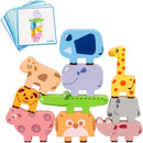 StackCritters – Tier Stapelblockspiel mit Formzuordnung und Gleichgewichtsspiel