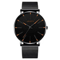 Anton – Einzigartige rundem Zifferblatt Uhr mit  verstellbarem Armband