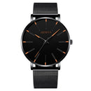 Anton – Einzigartige rundem Zifferblatt Uhr mit  verstellbarem Armband