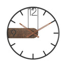 RusticCharm - Luxus Gestaltung Wand Uhr