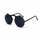 NovaGlint – Runde Sonnenbrille mit Retro-Form und markantem Rahmen