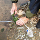 ClearPump – Tragbare Wasserfilterpumpe für den Außenbereich mit eingebautem Kompass