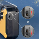 SafeSignal - Tragbares Notfallradio mit LED Taschenlampe Powerbank und Solaraufladung