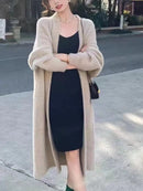 Dagmar – Langarm Strickjacke mit Taschen und lockerer Passform