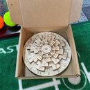 PuzzleCore - Holzpuzzle Kompliziertes Ringpuzzle mit lasergravierten Zahlen und Präzision
