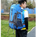 TrekPack – Wasserdichter Camping Rucksack mit großem Fassungsvermögen und verstellbarem Schultergurt