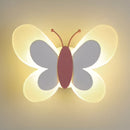 GlowFly – Schmetterlings Wandleuchte mit LED Licht für Kinderzimmer und Spielzimmer