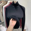 Aria - Langärmeliger Vlies Gefüttert Rollkragenpullover