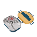 ThermoBox - Thermische Lunchbox mit Fächern und Suppenschüssel für frische Mahlzeiten