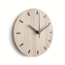 NatureTick – Moderne stumme Wanduhr für einzigartige Dekoration