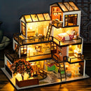 NestBuild - Detailliertes Miniaturhausmodell mit LED Beleuchtung