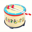 Lollipop - Buntes Trommelset mit verspielten Motiven und weichen Trommelstöcken für Kinder