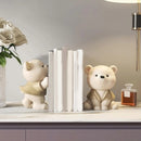 StackBear – Buchstützen Set mit Bärenfiguren und stabilem Halt