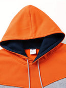 Louis - Lässiger Langärmelig Kordelzug Kapuzenpulli Mit Taschen