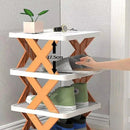 HomeTidy – Mehrschichtiges Schuhregal für optimale Organisation