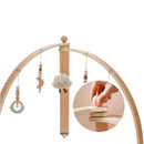CalmaPlay – Montessori Babyspielbogen mit sensorischem Spielzeug für die natürliche motorische Entwicklung