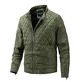 Louis - Langärmelige Stehkragenjacke mit Reißverschluss und Taschen