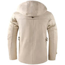 Andreas - Langärmelig Mehrere Taschen Kapuze Jacke Mit Schaltflächen