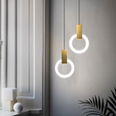 GlowRing – Moderne LED Klingeln Pendelleuchte für Ambientebeleuchtung
