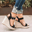 Sophie - Lässige rutschfeste Keilsandalen mit verstellbarem Riemen