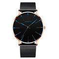 Anton – Einzigartige rundem Zifferblatt Uhr mit  verstellbarem Armband