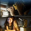 SafeSignal - Tragbares Notfallradio mit LED Taschenlampe Powerbank und Solaraufladung