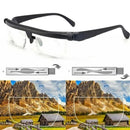 LuxeVision - Brille mit einstellbarem Fokus und Einstellrad für die Korrektur von Nah und Fernsicht