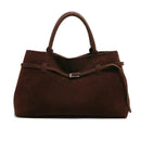 Lina – Leichte Handtasche mit Schnallendesign und großem Fassungsvermögen