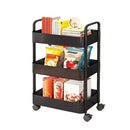 FlexNest – Rollbares mehrschichtiges Lagerregal für flexible platzsparende Organisation zu Hause