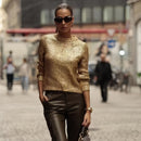 Heike – Stylischer Rundhalspullover mit Langarm