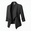 Saskia - Schmal geschnittener Blazer mit Reverskragen und langen Ärmeln